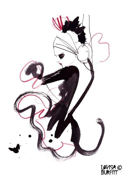 插畫師｜美女中速寫畫的最好的插畫師