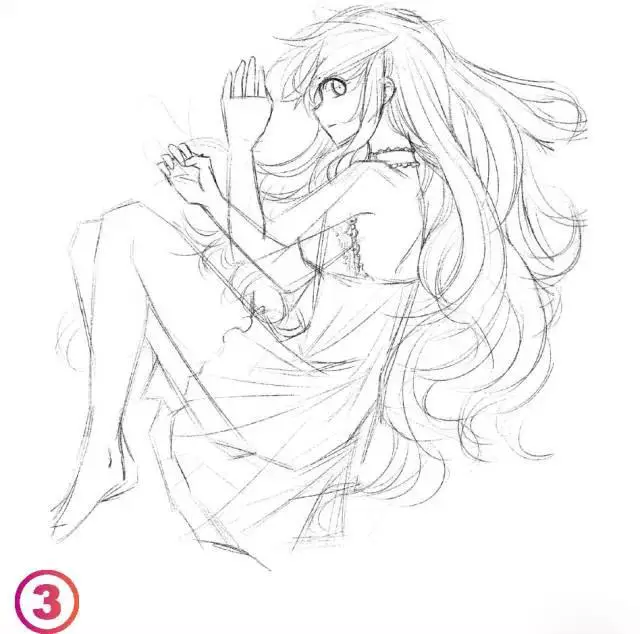 浪漫少女繪制插畫教程
