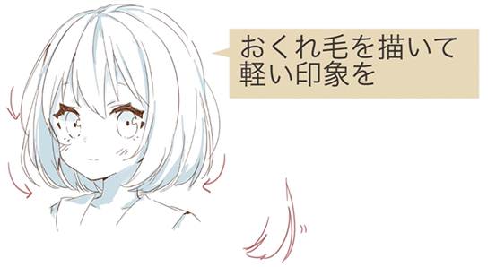 襯托角色個性的發型繪畫設計
