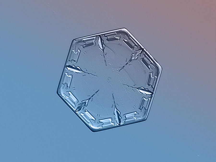 繪畫資料|精美的雪花圖片欣賞