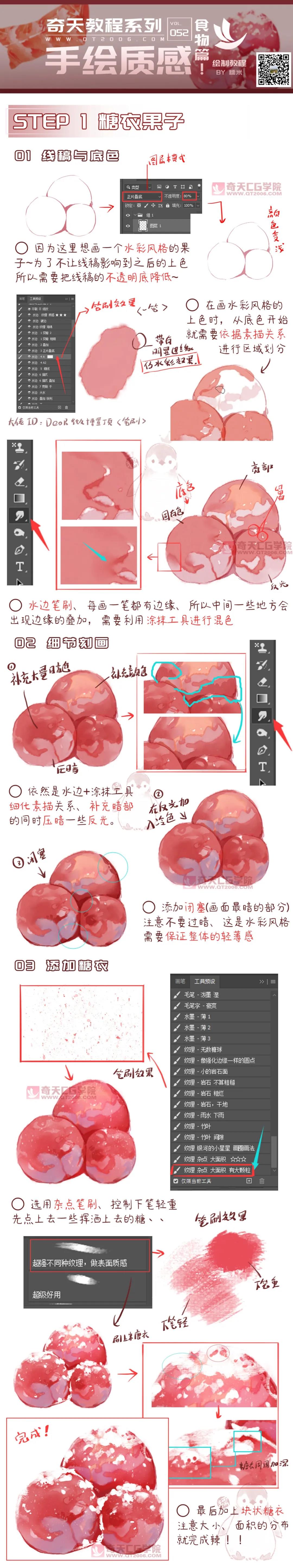 【新年特輯教程】看完食欲大增！下飯必備手繪質感美食