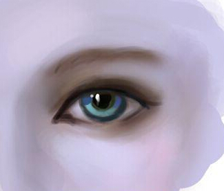 CG插畫眼部特寫教程