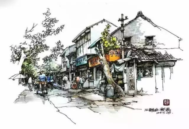 美極了的手繪插畫