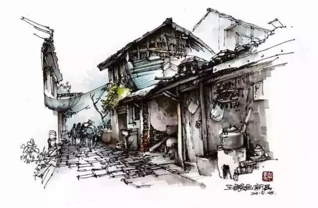 美極了的手繪插畫