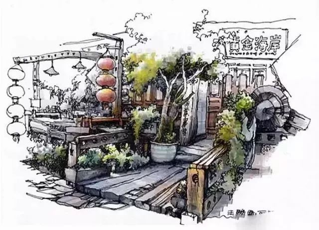 美極了的手繪插畫