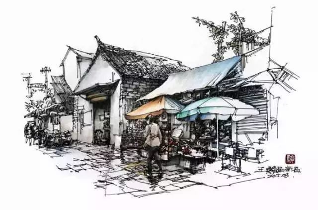 美極了的手繪插畫