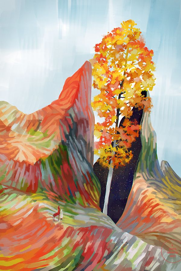 學習插畫構圖