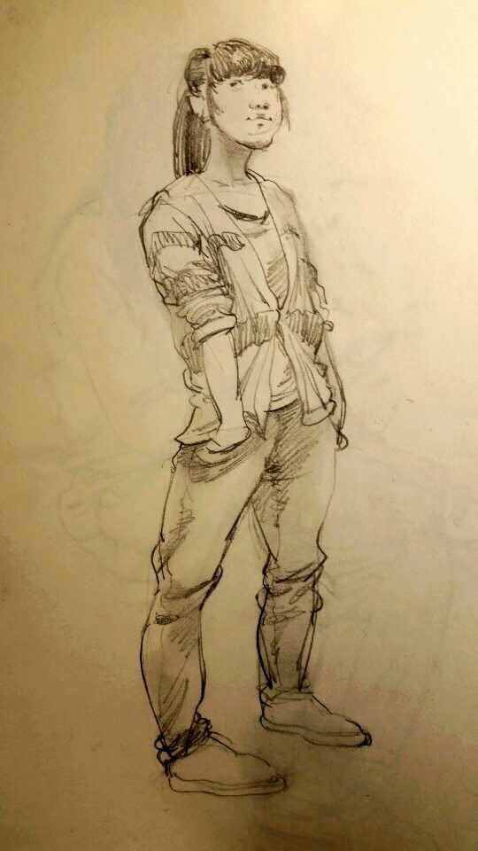 怎樣學習漫畫人體和描線？