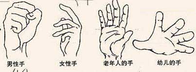 漫畫教程之手的畫法