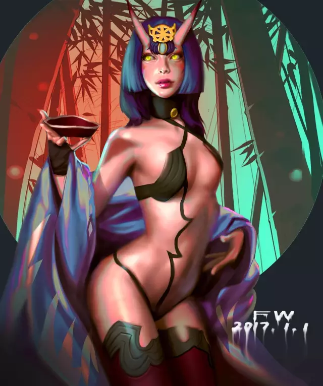 原畫教程 步驟圖AO人物畫法