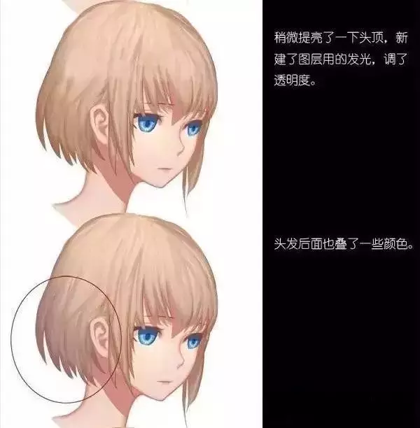 Q版漫畫教程|頭發的畫法
