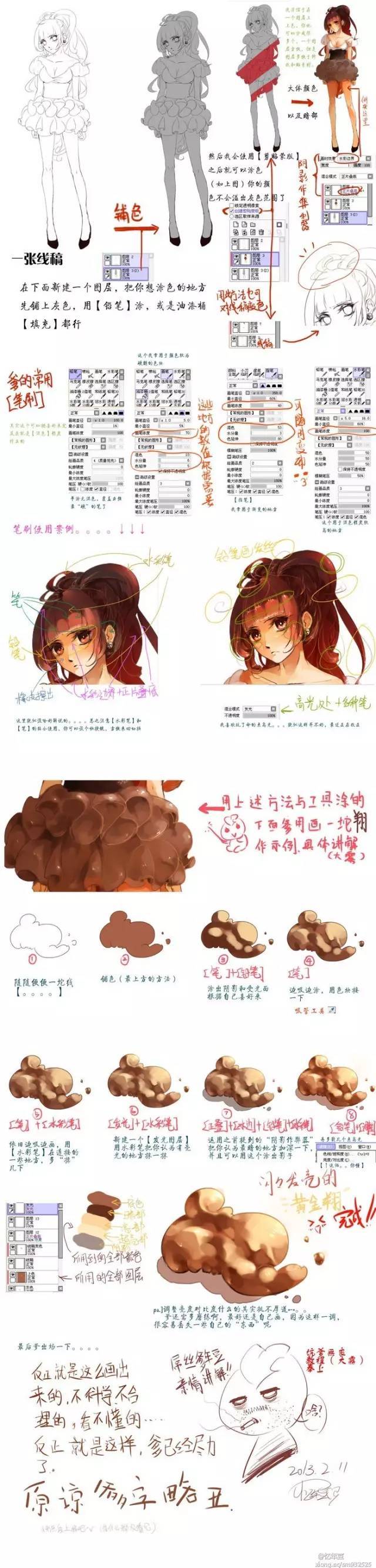繪畫教程|還不會畫頭的新人必看