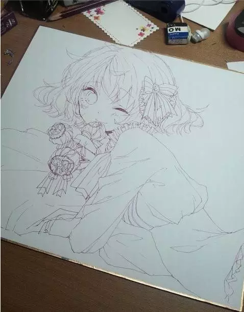 漫畫手繪教程，步驟圖教程