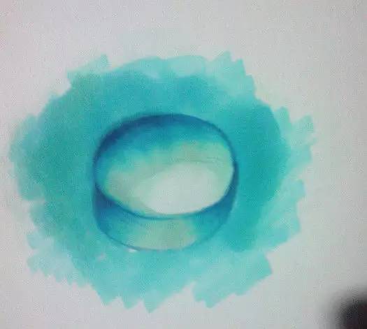 馬克筆教程|水珠的繪畫過程