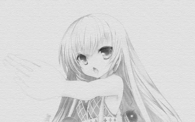 動漫人物素描教程|女生頭像