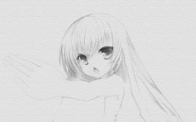 動漫人物素描教程|女生頭像