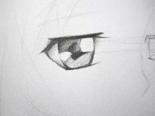 動漫素描教程|簡單的卡通MM手繪教程