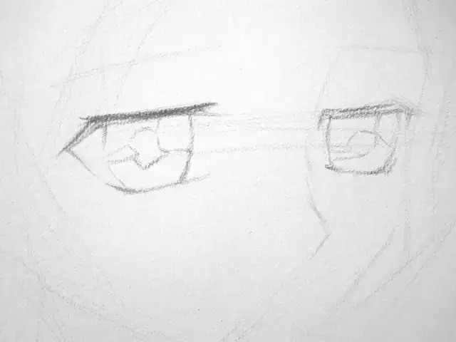 動漫素描教程|簡單的卡通MM手繪教程
