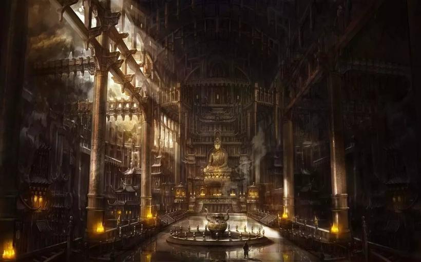 韓國場景原畫第一稱號-線稿之神min seub Jung作品欣賞
