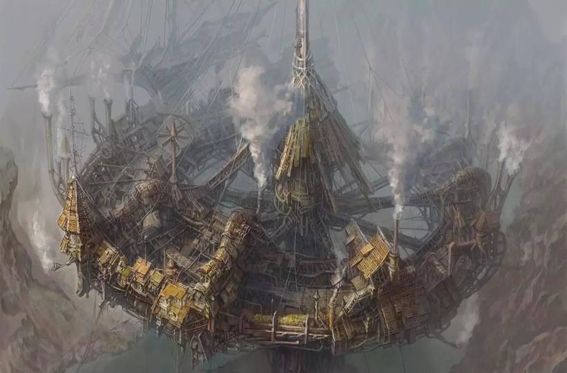 韓國場景原畫第一稱號-線稿之神min seub Jung作品欣賞