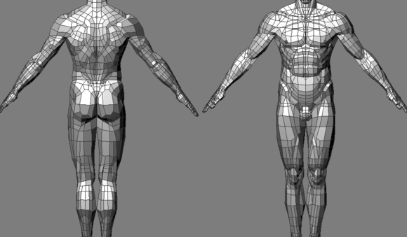 3DMAX建模教程之女性角色模型
