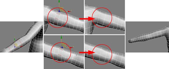 3DMAX建模教程之女性角色模型