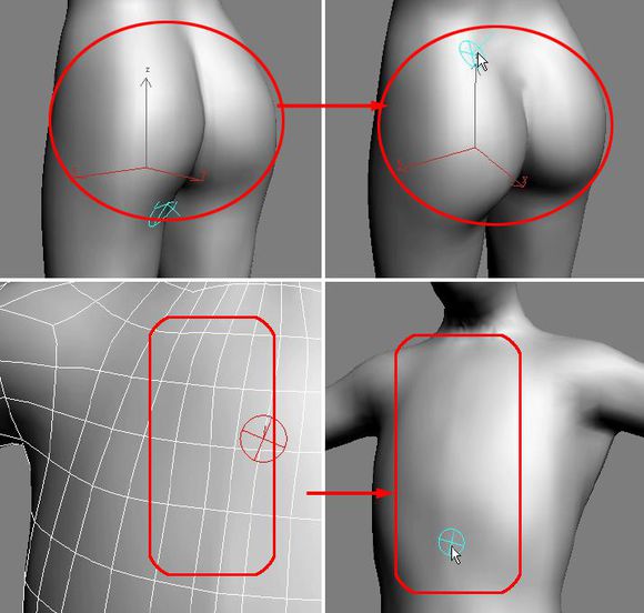 3DMAX建模教程之女性角色模型