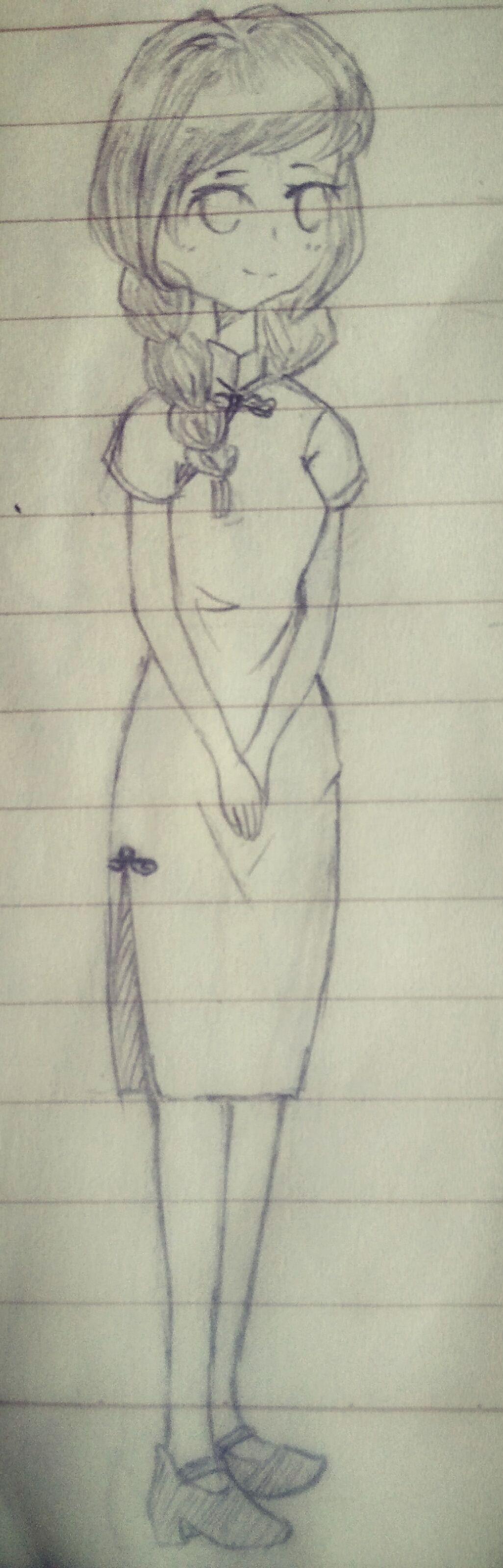 中國校服的百年史-插畫