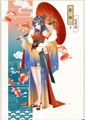 奇天CG學院,動漫原畫,原創人設金鯽