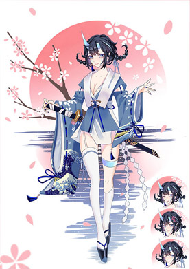 奇天CG學院,動漫原畫,動漫漫畫:菱人設