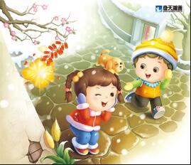 奇天CG學院,商業插畫,過年