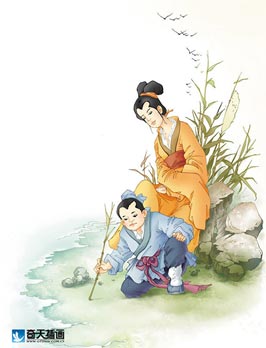 奇天CG學院,商業插畫,三字經