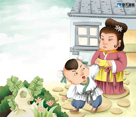 奇天CG學院,商業插畫,弟子規011