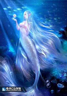 奇天CG學院,商業插畫,美銀魚