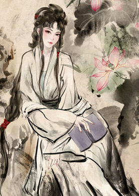 奇天CG學院,商業插畫,水墨