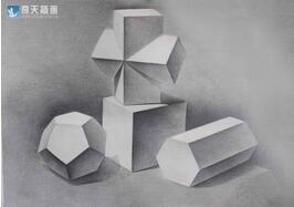 奇天CG學院,美術基礎,幾何體組合
