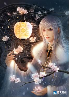 奇天CG學院,奇幻插畫,燈花不堪剪