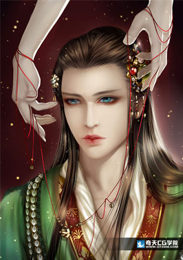 奇天CG學院,奇幻插畫,伶人