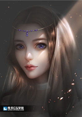 奇天CG學院,奇幻插畫,新娘