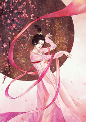 奇天CG學院,奇幻插畫,麗人行