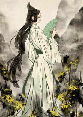 奇天CG學院,奇幻插畫,秋·凜菊