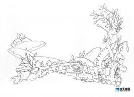 奇天CG學院,手繪插畫,小場景-6