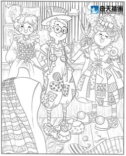 奇天CG學院,手繪插畫,服裝設計師