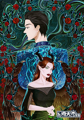 奇天CG學院,視覺插畫,沉睡魔咒電影同人