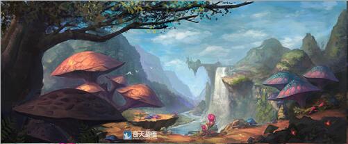 奇天CG學院,游戲場景,奇幻場景