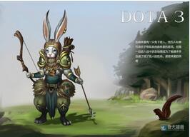奇天CG學院,游戲角色,密林獵手