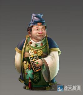 奇天CG學院,游戲角色,錢莊老板