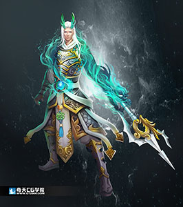 奇天CG學院,游戲角色,戰士