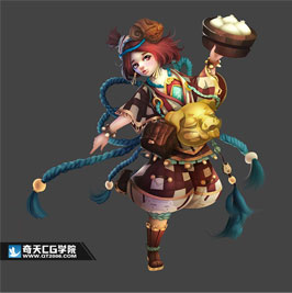 奇天CG學院,游戲角色,NPC