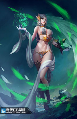 奇天CG學院,游戲角色,幻覺